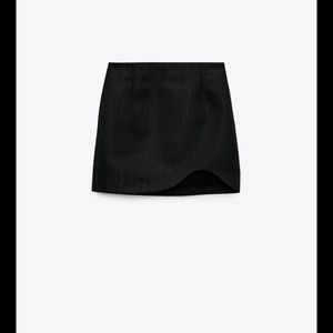 Zara Jacquard Mini Skirt